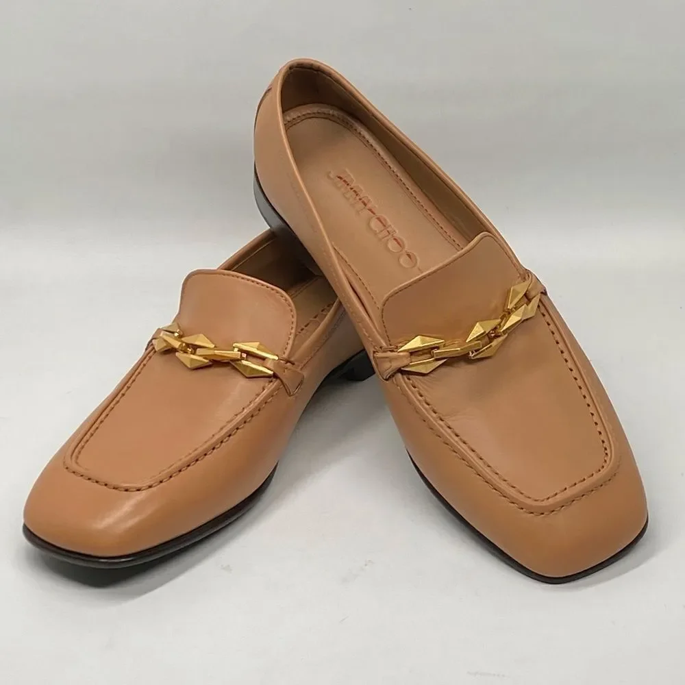 Jimmy Choo Diamond Tilda Loafers size 37.5